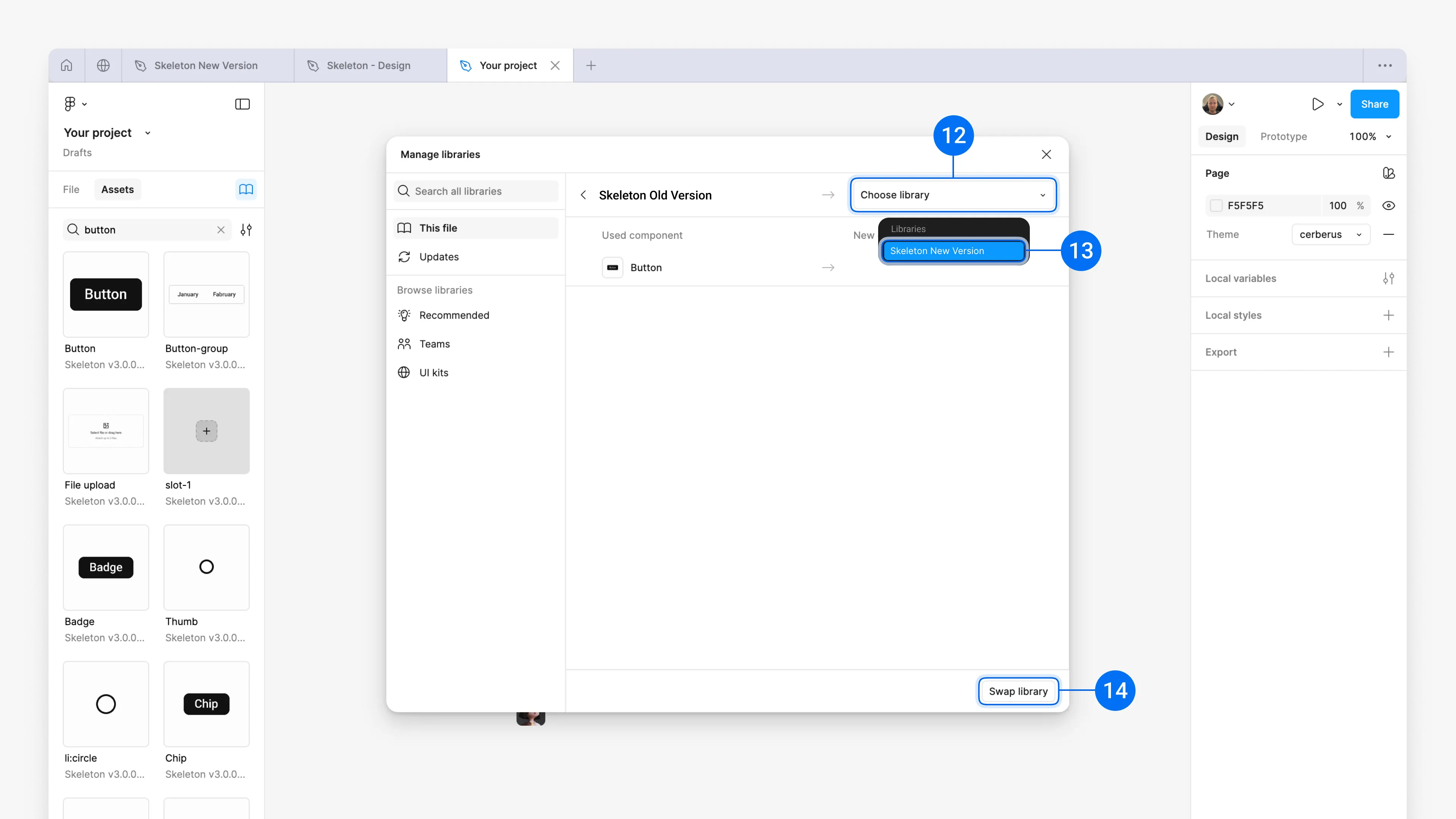 Publish library